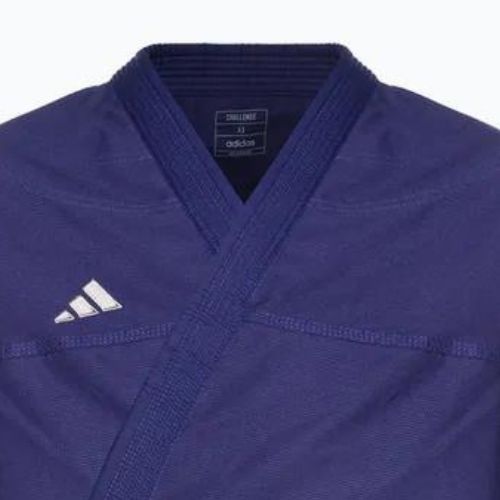 GI für brasilianisches Jiu-Jitsu adidas Challenge 2.0 blau/grau