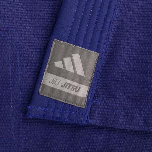 GI für brasilianisches Jiu-Jitsu adidas Challenge 2.0 blau/grau