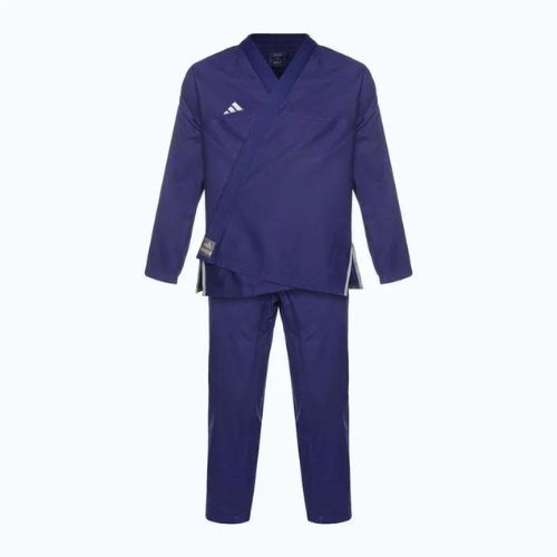 GI für brasilianisches Jiu-Jitsu adidas Challenge 2.0 blau/grau