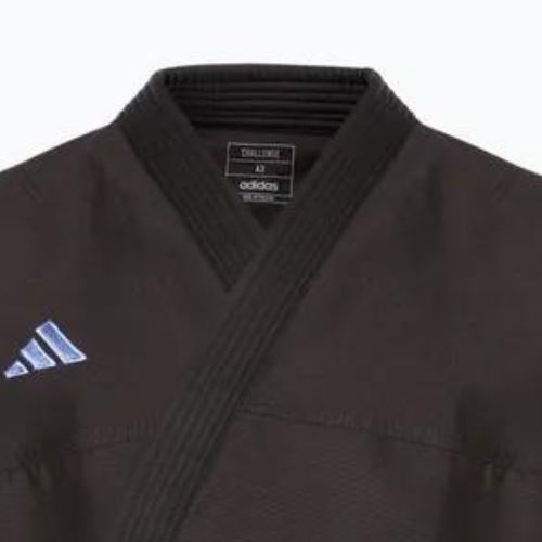 GI für brasilianisches Jiu-Jitsu adidas Challenge 2.0 schwarz/gradient blau