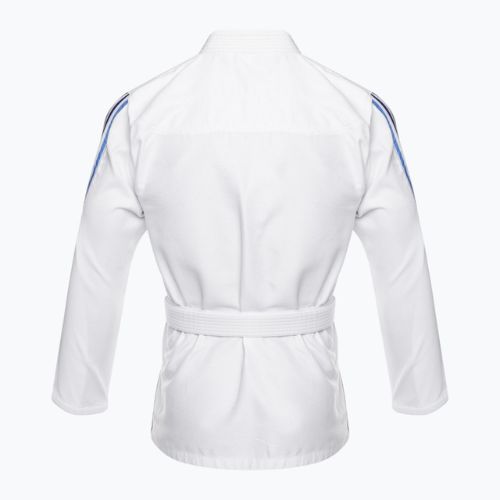 GI für brasilianisches Jiu-Jitsu adidas Range weiß/gradient blau