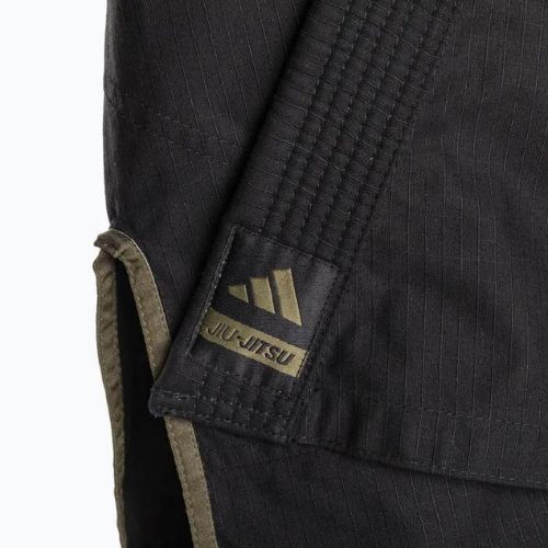 GI für brasilianisches Jiu-Jitsu adidas Response 2.0 schwarz