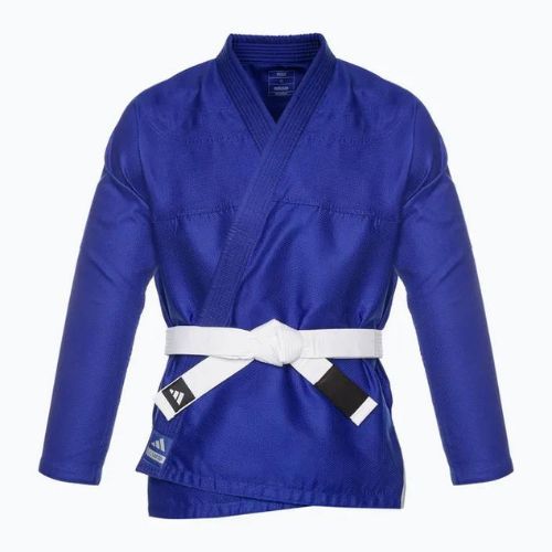 GI für brasilianisches Jiu-Jitsu adidas Rookie blau/grau