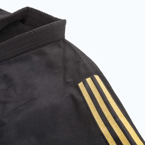 GI für brasilianisches Jiu-Jitsu adidas Rookie schwarz/gold