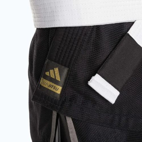 GI für brasilianisches Jiu-Jitsu adidas Rookie schwarz/gold