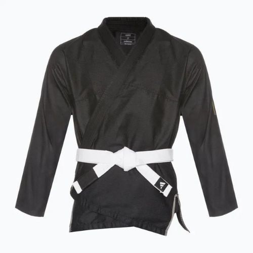 GI für brasilianisches Jiu-Jitsu adidas Rookie schwarz/gold