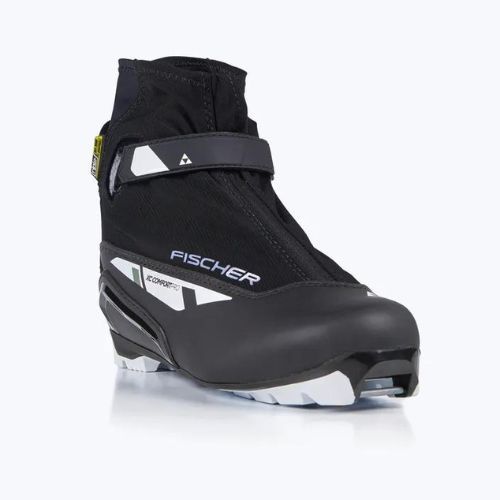 Fischer XC Comfort Pro schwarz/weiss/gelb Langlauf-Skischuhe