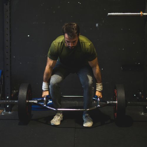 Sveltus Olympic Trap Bar + 2 Klemmen