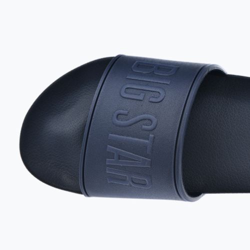 BIG STAR Herren-Pantoletten MM174323 navy blau