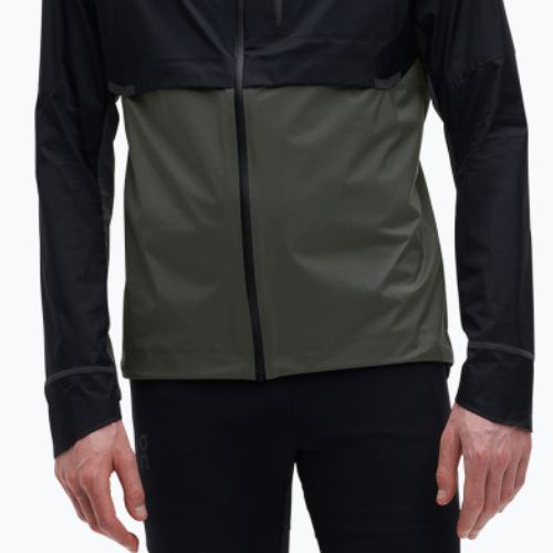 Men's On Running Wetterjacke schwarz/shadow