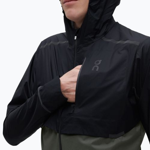 Men's On Running Wetterjacke schwarz/shadow