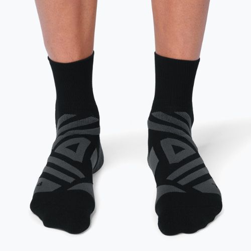 Herren On Performance Mid schwarz/shadow Laufsocken