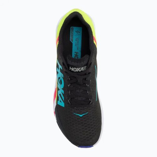 HOKA Rocket X schwarz/abends primrose Laufschuh