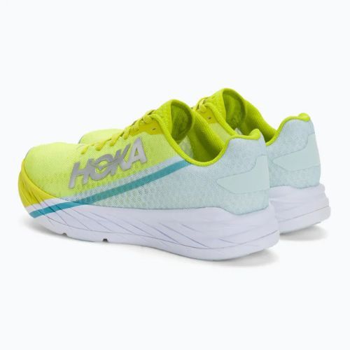 HOKA Rocket X blue glass/evening primrose Laufschuhe