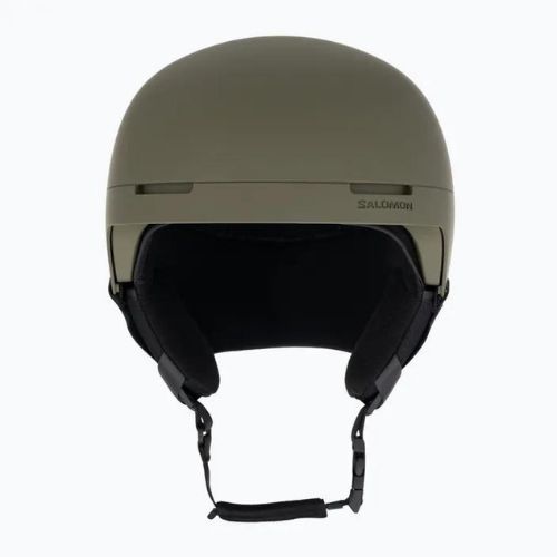 Salomon Brigade olive Nacht Skihelm