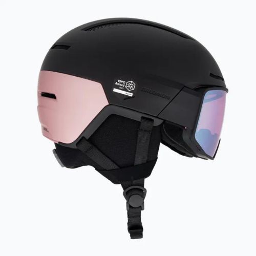 Salomon Driver Pro Sigma S2 Skihelm schwarz/rose/gold