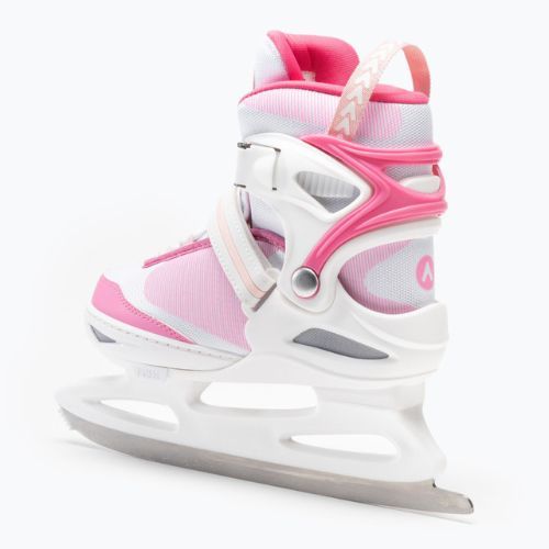 Kinderschlittschuhe ATTABO ICEBLADE 01 weiß/rosa