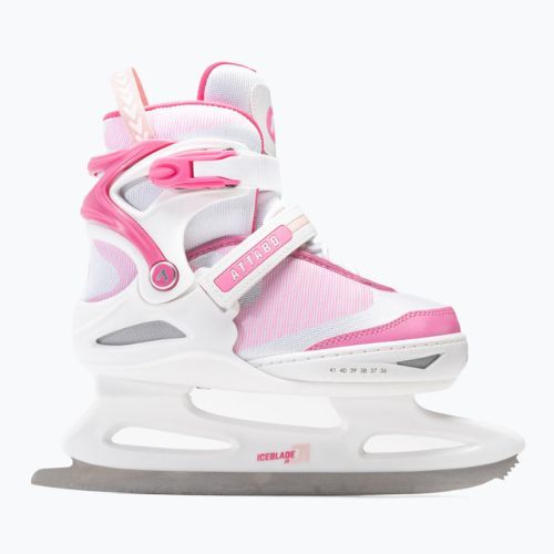 Kinderschlittschuhe ATTABO ICEBLADE 01 weiß/rosa