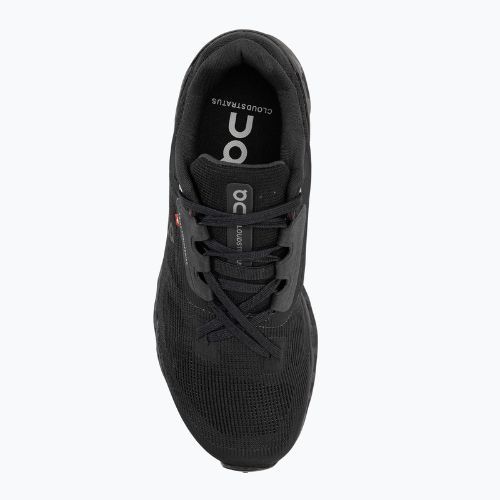 Damen Laufschuhe On Cloudstratus schwarz