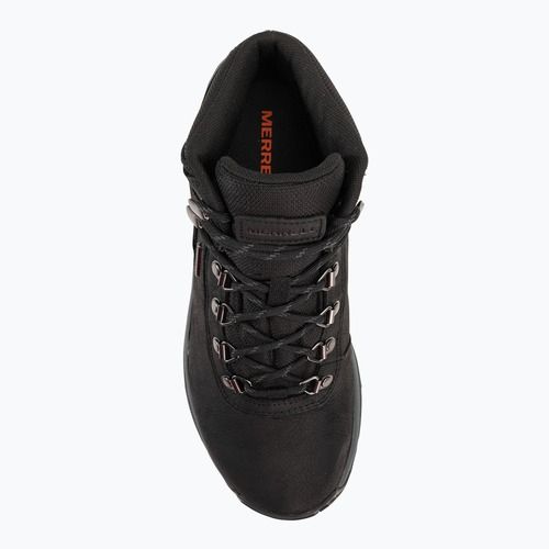 Herren-Trekkingstiefel Merrell Erie Mid Ltr WP schwarz