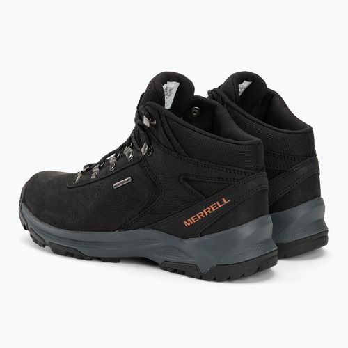 Herren-Trekkingstiefel Merrell Erie Mid Ltr WP schwarz