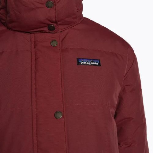 Women's Patagonia Downdrift Parka Daunenmantel karminrot