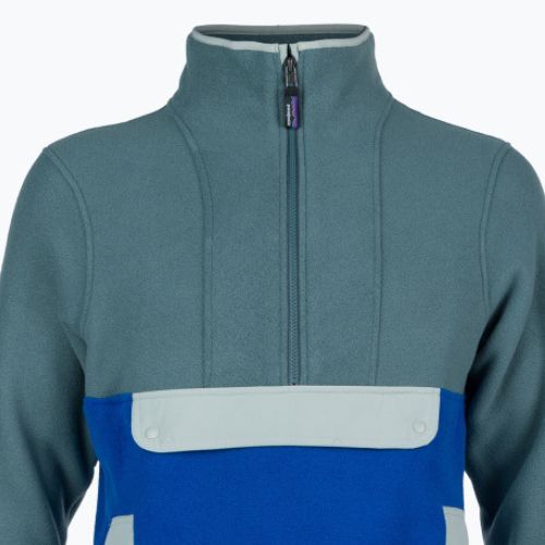 Patagonia Synch Fleece-Sweatshirt Anorak Passage blau