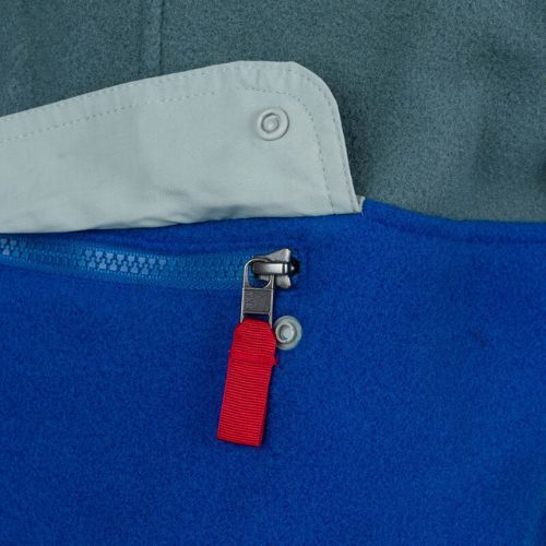 Patagonia Synch Fleece-Sweatshirt Anorak Passage blau