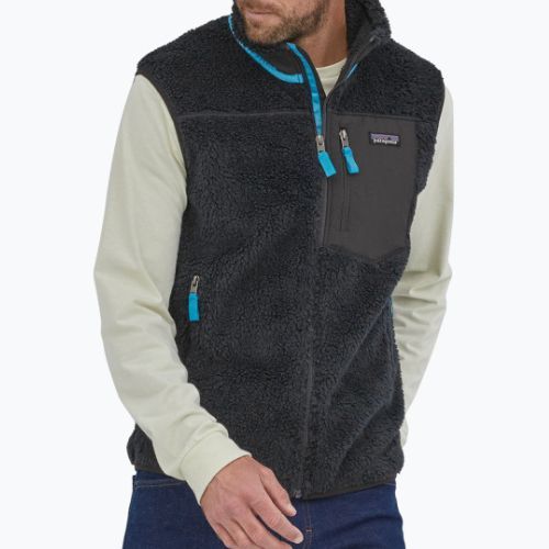 Patagonia Classic Retro-X Herren ärmelloses Pitch blau