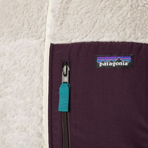 Herren Patagonia Classic Retro-X Fleece-Sweatshirt natürlich m/obsidian Pflaume
