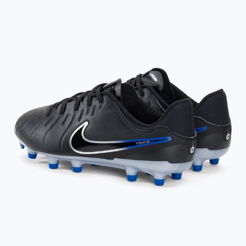 Kinder Fußballschuhe Jr Legend 10 Academy FG/MG schwarz/chrom/hyper real