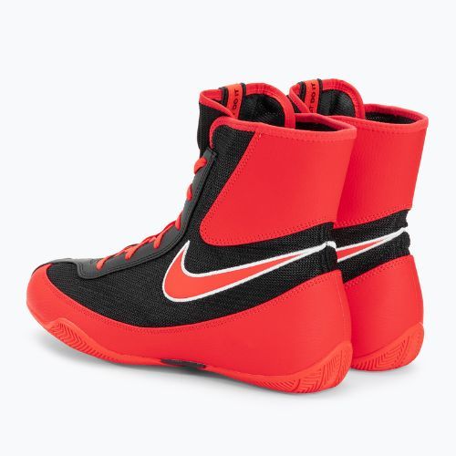 Nike Machomai 2 helles Karminrot/Weiß/Schwarz Boxschuhe