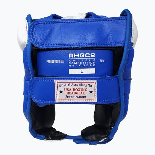Rival Amateur Wettbewerb Boxen Helm Kopfbedeckung blau/weiß