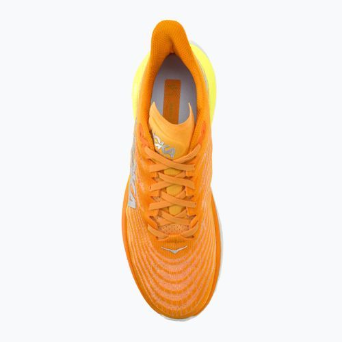 Herren Laufschuhe HOKA Mach 5 strahlend gelb orange