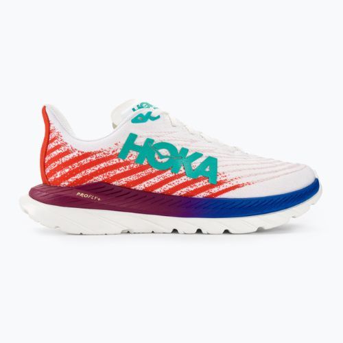 Herren Laufschuhe HOKA Mach 5 weiß/flame