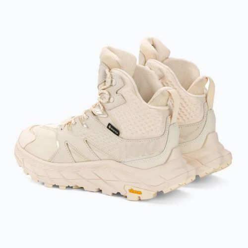 Damen-Trekkingstiefel HOKA Anacapa Mid GTX Eierlikör/Sandwich
