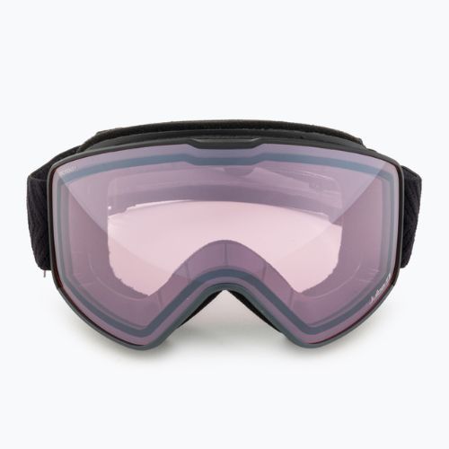 Julbo Alpha schwarz/rosa/flash silber Skibrille