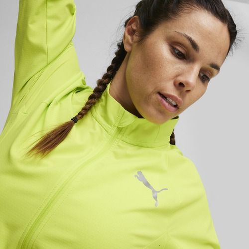 Damen Laufjacke PUMA Run Elite Ultraweave lime pow