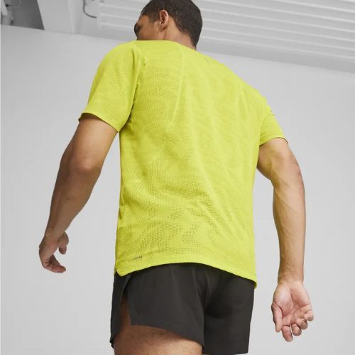 Herren-Laufshirt PUMA Run Ultraspun grün