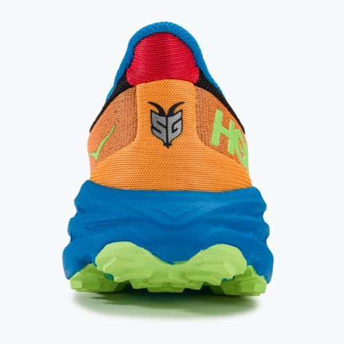 Herren Laufschuhe HOKA Speedgoat 5 solar flare/diva blau