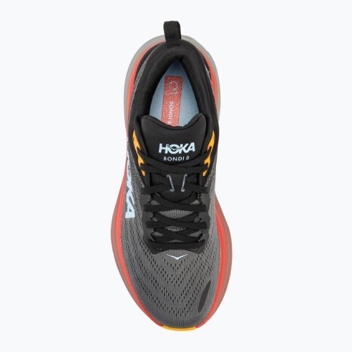 Herren Laufschuhe HOKA Bondi 8 antharicite/castlerock