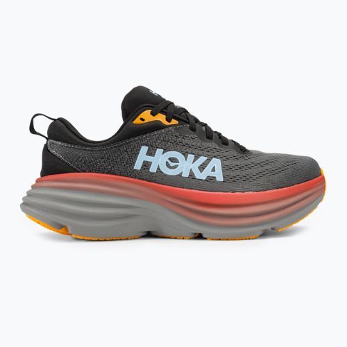 Herren Laufschuhe HOKA Bondi 8 antharicite/castlerock