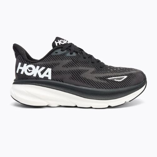 Damen Laufschuhe HOKA Clifton 9 schwarz/weiss
