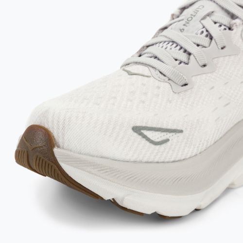 Damen Laufschuhe HOKA Clifton 9 nimbus cloud/weiß