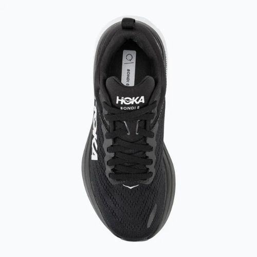 Damen Laufschuhe HOKA Bondi 8 schwarz/weiss