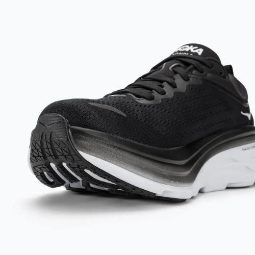 Damen Laufschuhe HOKA Bondi 8 schwarz/weiss