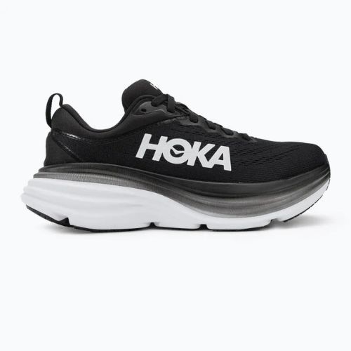 Damen Laufschuhe HOKA Bondi 8 schwarz/weiss