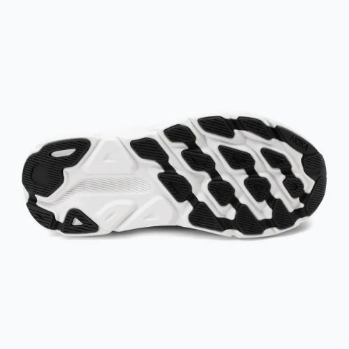Herren Laufschuhe HOKA Clifton 9 Wide schwarz/weiss