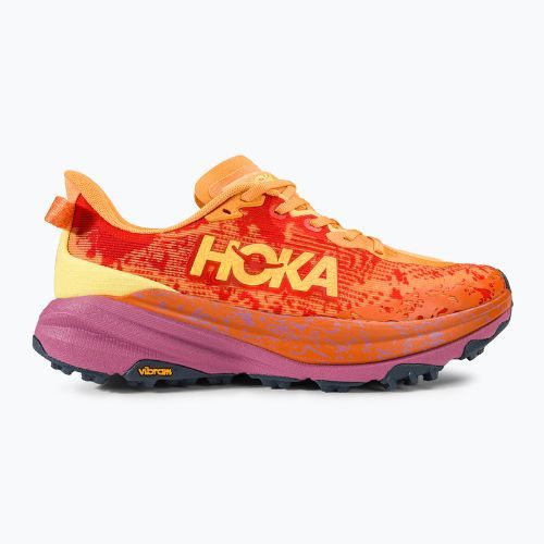 HOKA Speedgoat 6 sherbet/beet root Herren Laufschuhe