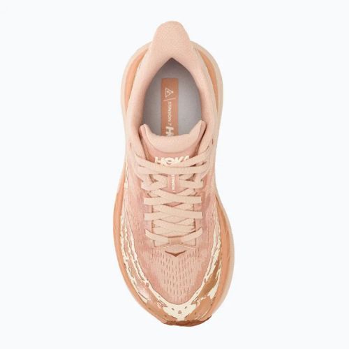 Damen Laufschuhe HOKA Stinson 7 creme/sandstein